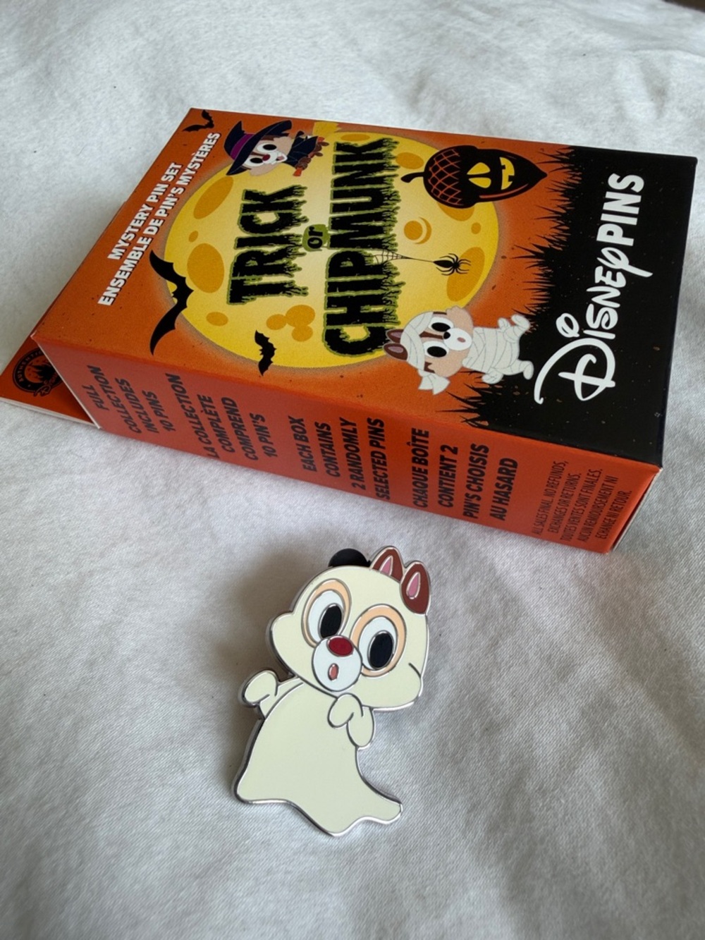 Disney Trick or Chipmunk Halloween Mystery Pin